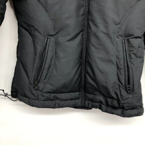 Adidas Black Puffer bomber Jacket women’s size S - Picture 6 of 15